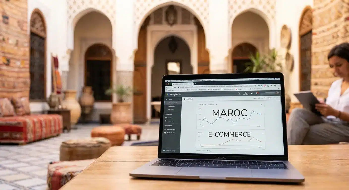 Google Ads pour boutiques en ligne au Maroc
